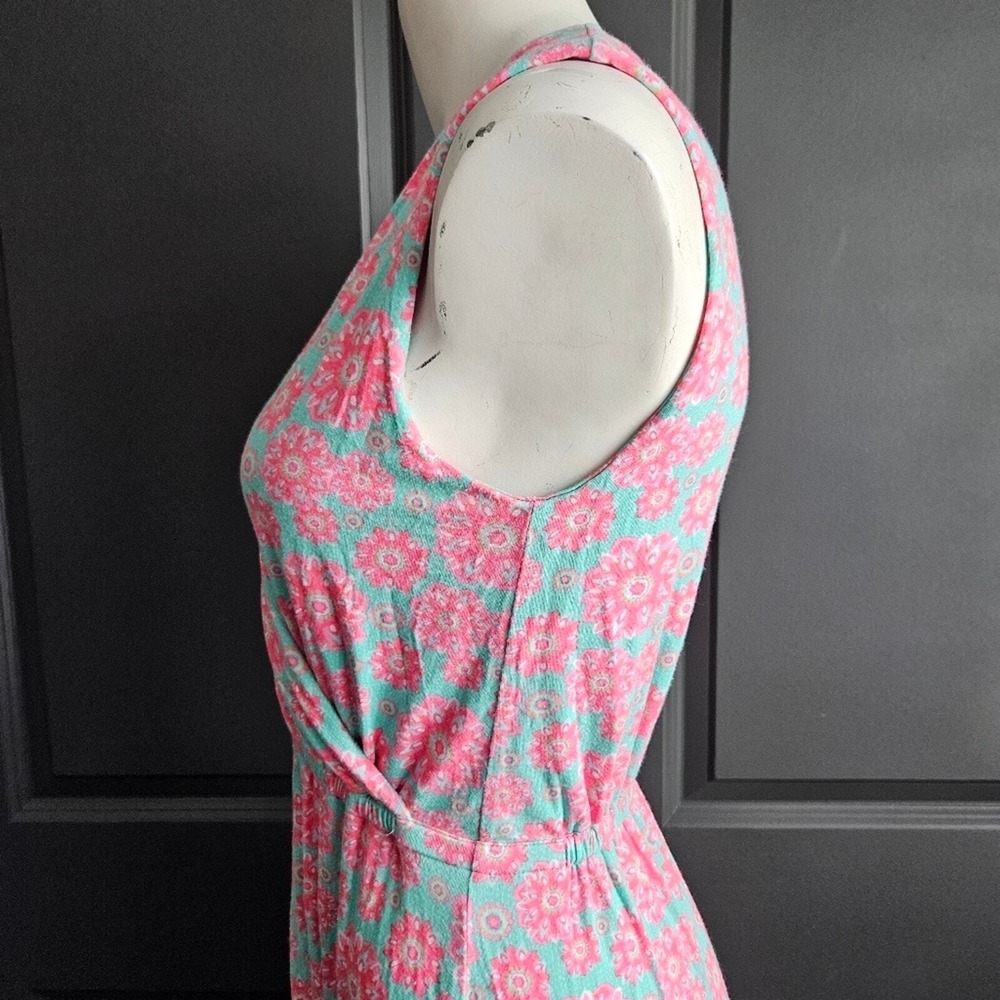 Vineyard Vines Sleeveless Floral Maxi Dress Sz Small Cottage Resort - Picture 2 of 10